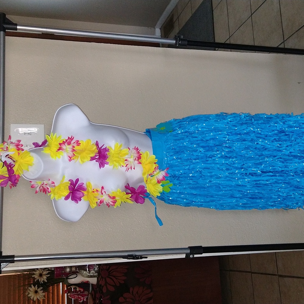 Halloween Hula Girl Outfit